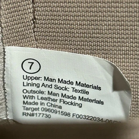 A New Day Chelsea Rain Boots Women's US 7 Taupe Waterproof Round Toe Slip On - Picture 7 of 10